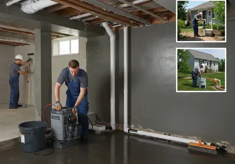 Basement Waterproofing and Flood Prevention process in Spring Grove, IL